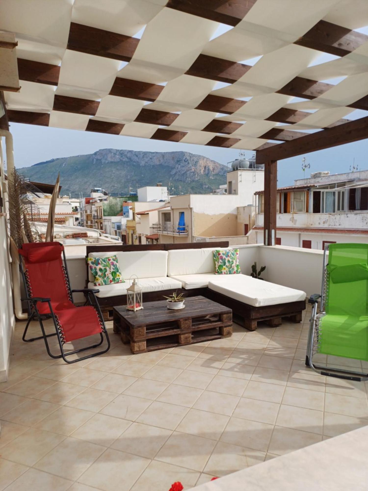 Terra Sinus Holiday House Terrasini Exteriér fotografie